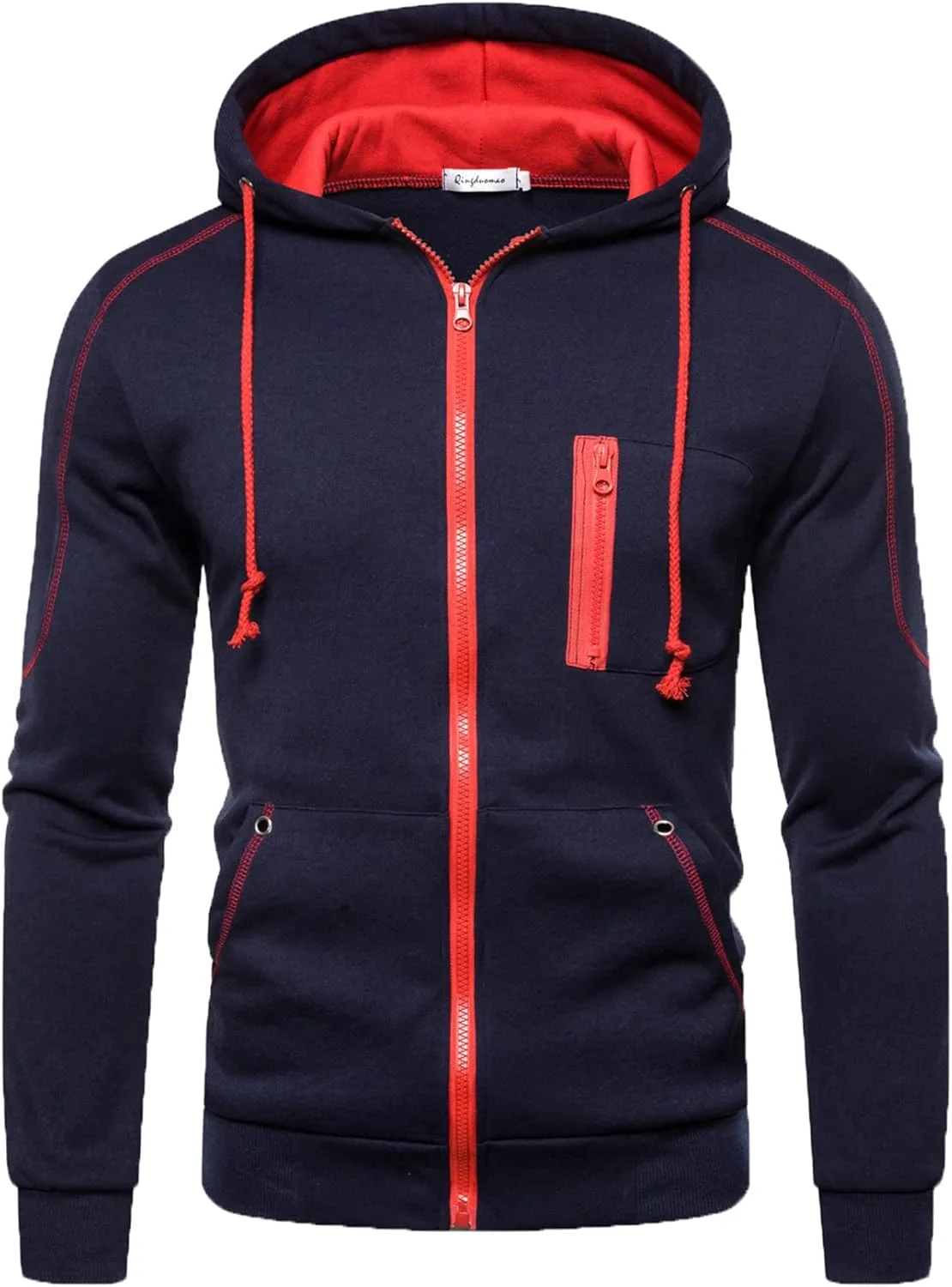 

Lonwick мужская худи на молнии