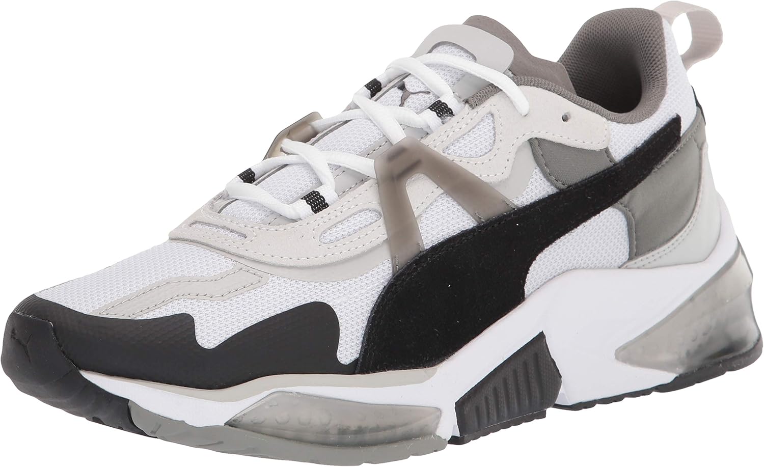 

Кроссовки PUMA Unisex-Adult Lqdcell Optic, белый/черный/фиолетовый/серый