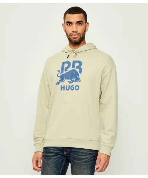 

Толстовка Doverlohood Hugo x Racing Bulls Relaxed fit Hugo, бежевый