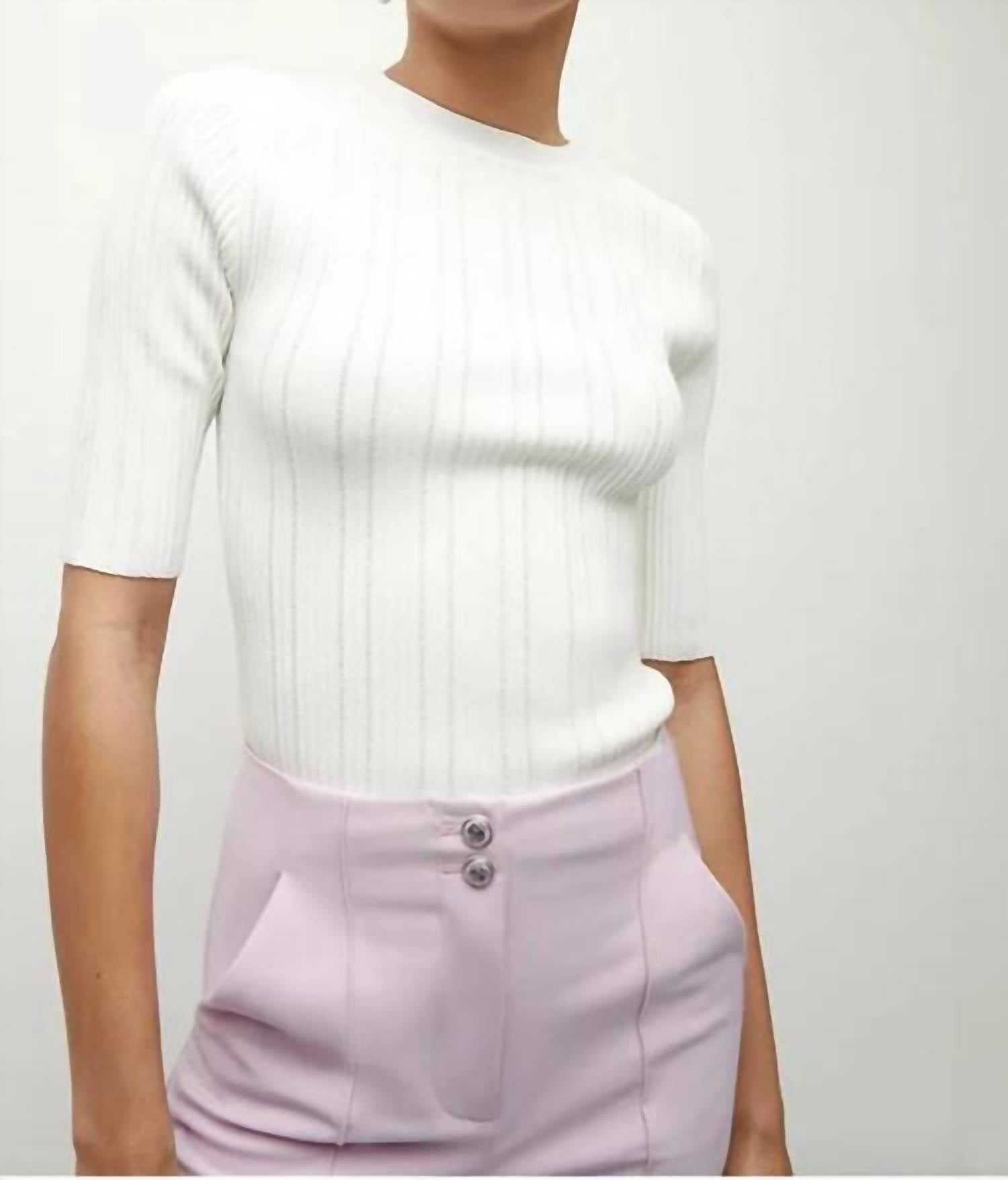 

Топ Vaari в цвете off white Veronica Beard