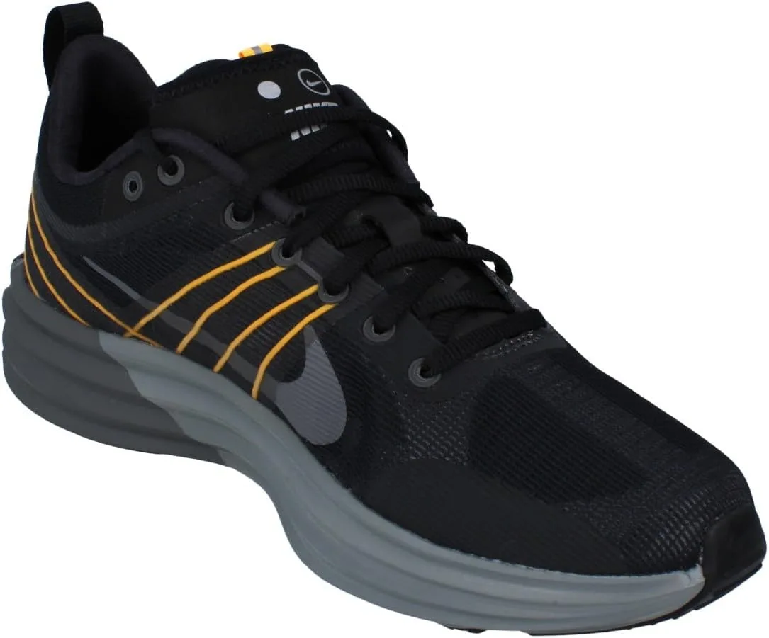 Мужские кроссовки Nike Lunar Roam EMEA на шнуровке, черный/серый — фото 4