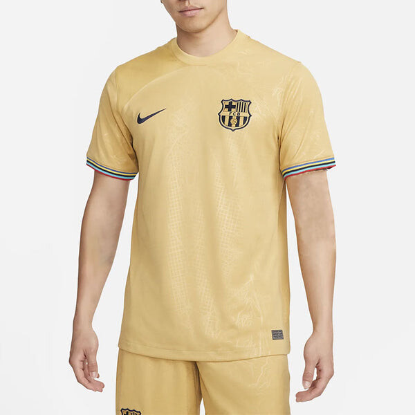 

Футболка fc barcelona stadium выездная футболка 22 23 Nike, желтый