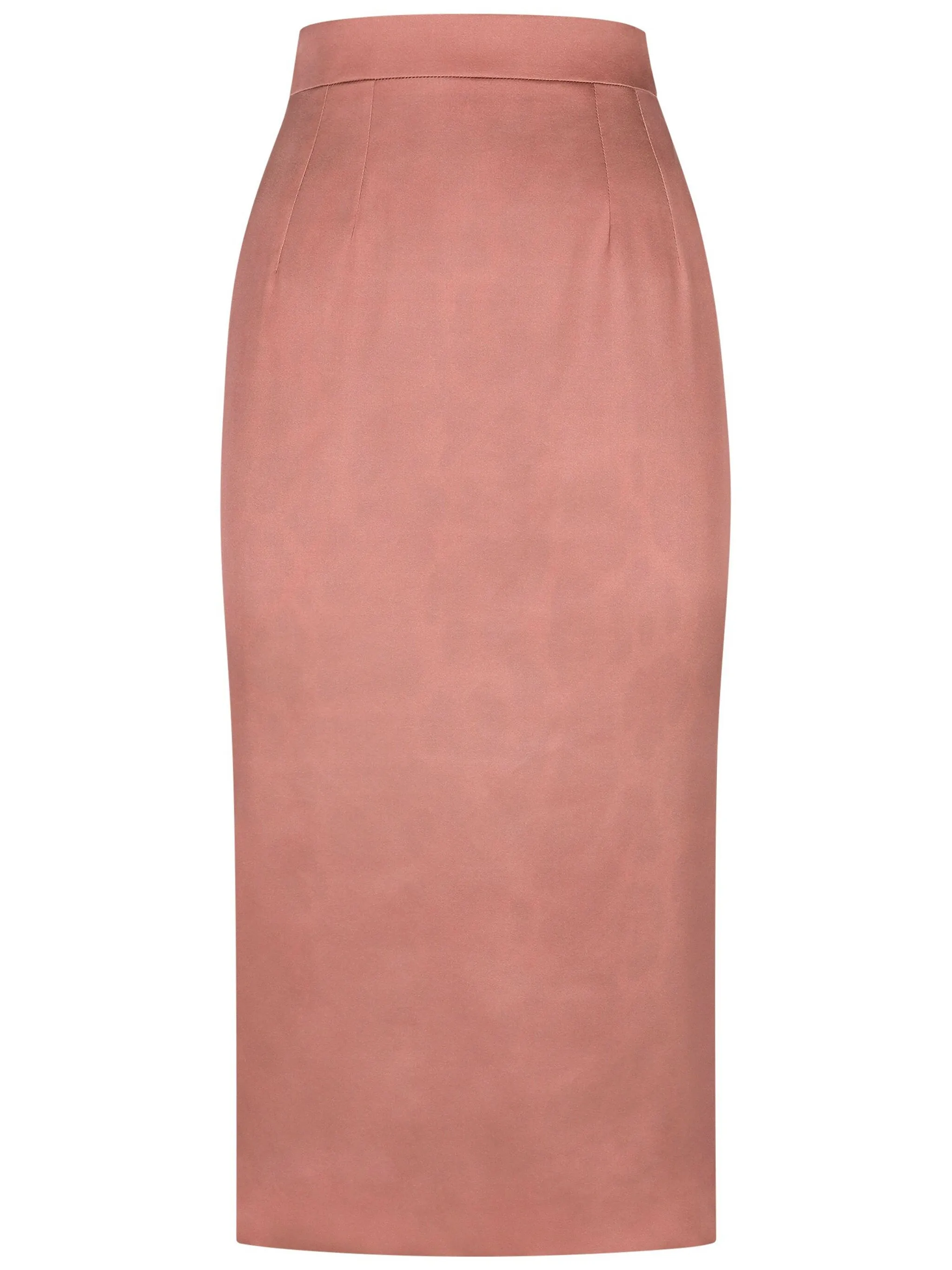 

Шелковая юбка-карандаш миди Dolce & Gabbana, розовый