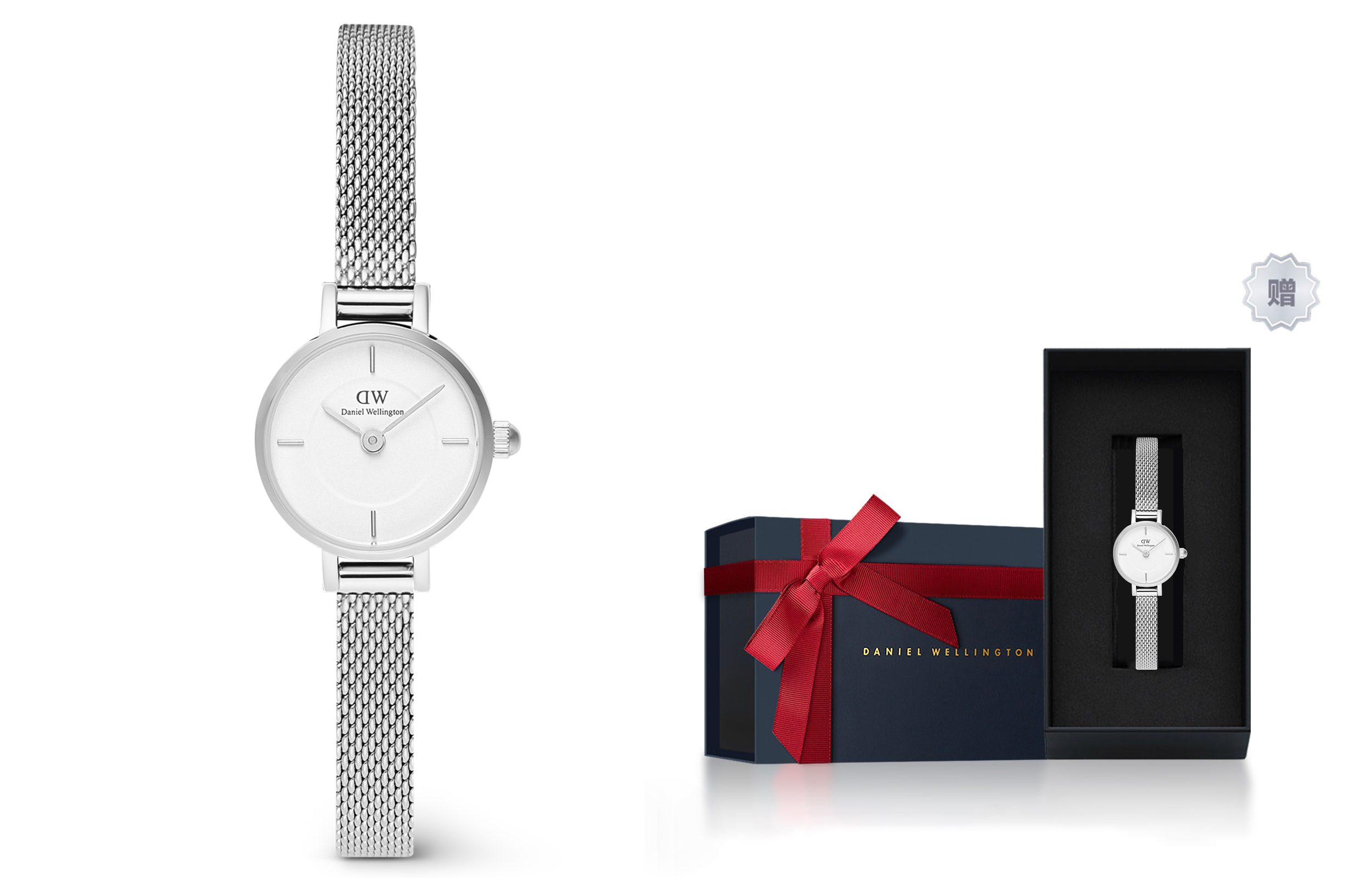 

DW/DanielWellington Часы Petite Mini 19mm, Brand-New Limited Premium Blue Box