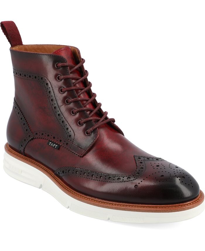 

Мужские ботинки на шнуровке Model 005 Wingtip Taft, красный
