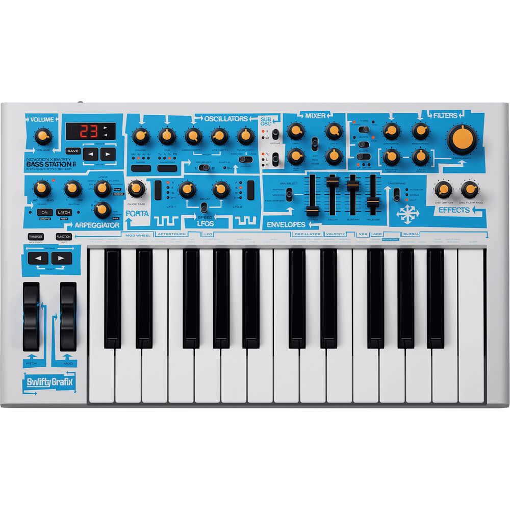 

Синтезатор Novation Bass Station II Swifty Editi BASS-STATION-II-SE