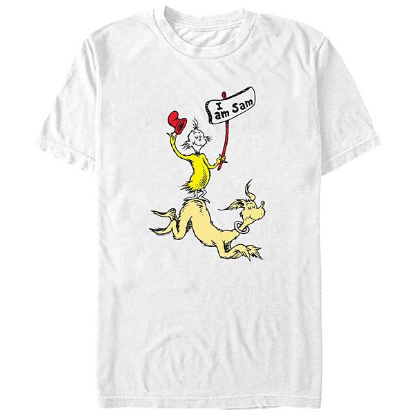 

Футболка Big & Tall Dr Seuss I Am Sam I Am Taking A Ride Licensed Character