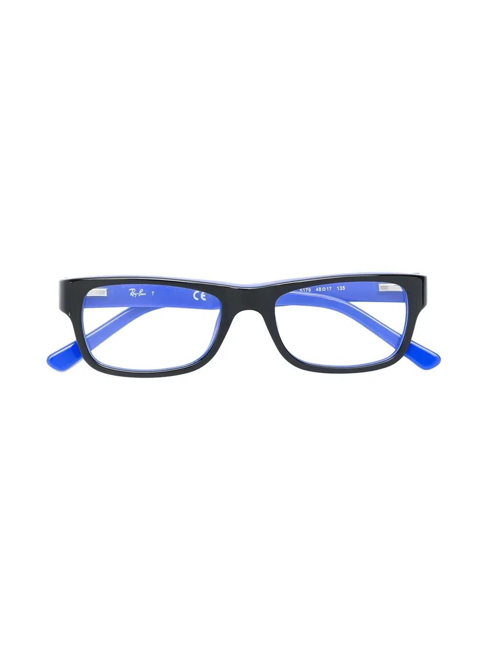 Очки в прямоугольной оправе Ray-Ban Junior, серый
