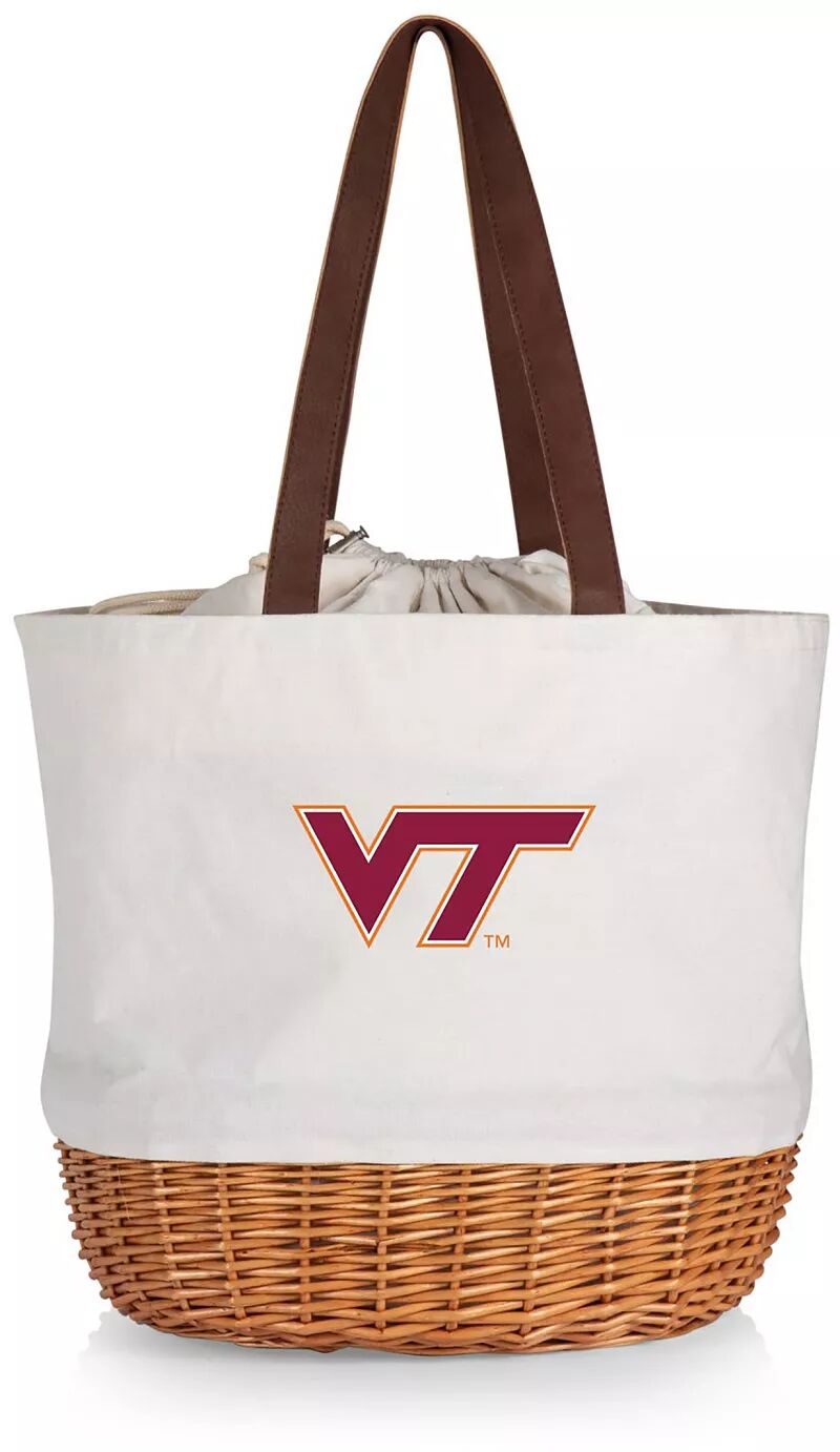 

Сумка-корзина из парусины и ивы Picnic Time Time Virginia Tech Hokies