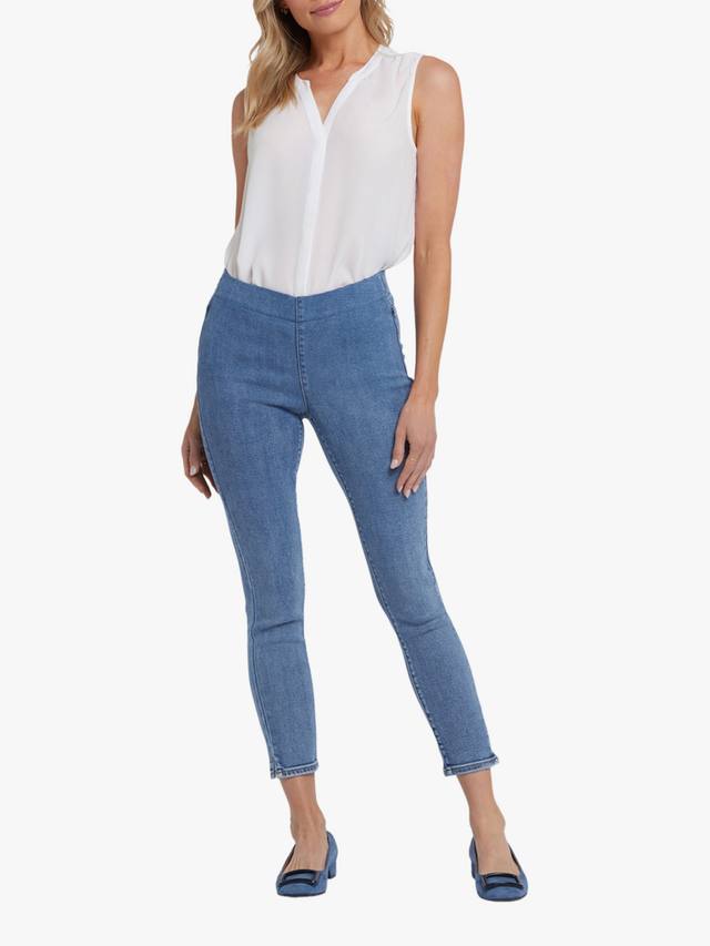 

Ami Skinny Pull On укороченные джинсы NYDJ, Minorca Isle