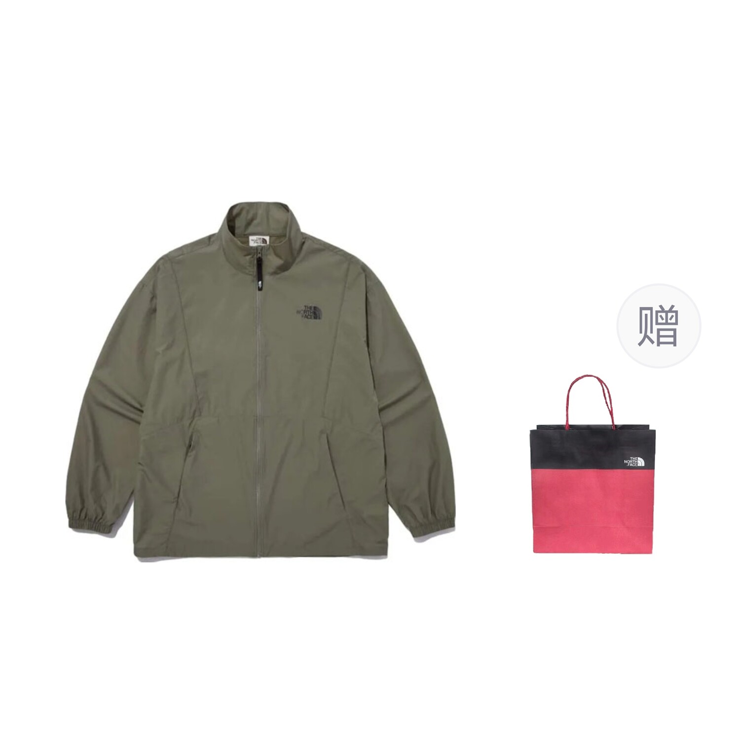 

Куртка мужская Grass Green+подарочный пакет The North Face