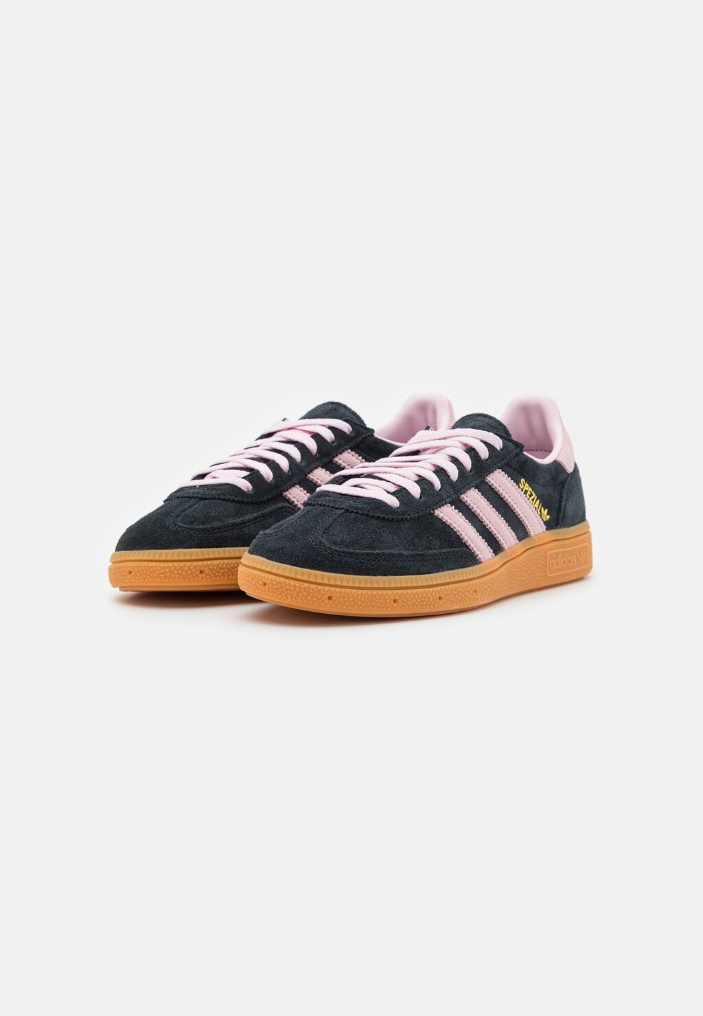 Низкие кроссовки Handball Spezial Unisex adidas Originals, цвет core black/clear pink — фото 4
