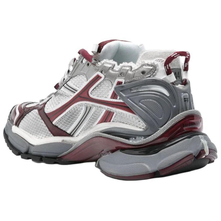 Кроссовки мужские Balenciaga Runner Lifestyle, белый / серый — фото 4