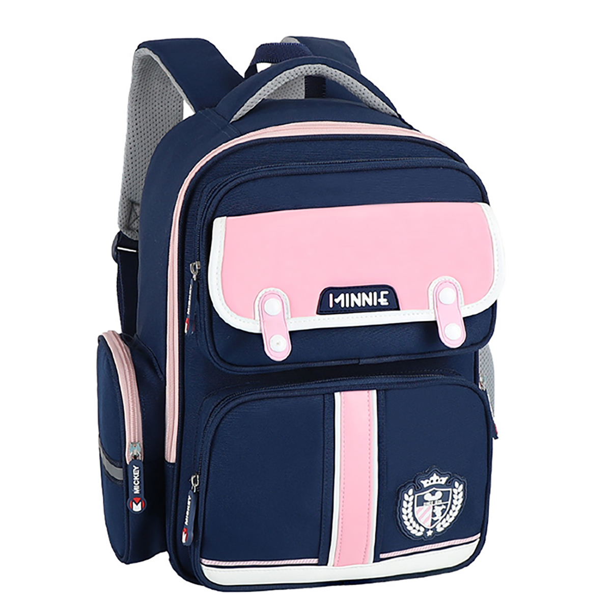 

Disney Полиэстеровый рюкзак для школьника, Navy Pink