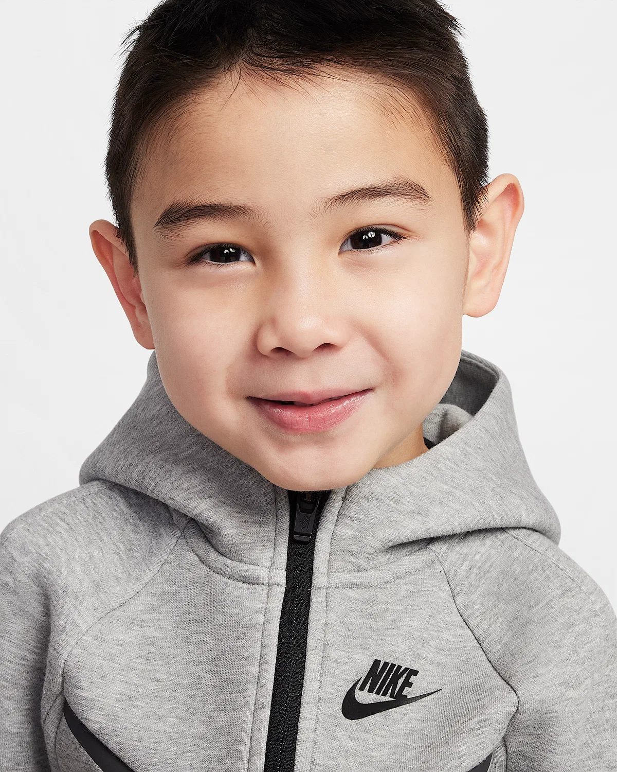 Детский спортивный костюм Nike Sportswear Toddler Tech Fleece, Dark Grey Heather — фото 3