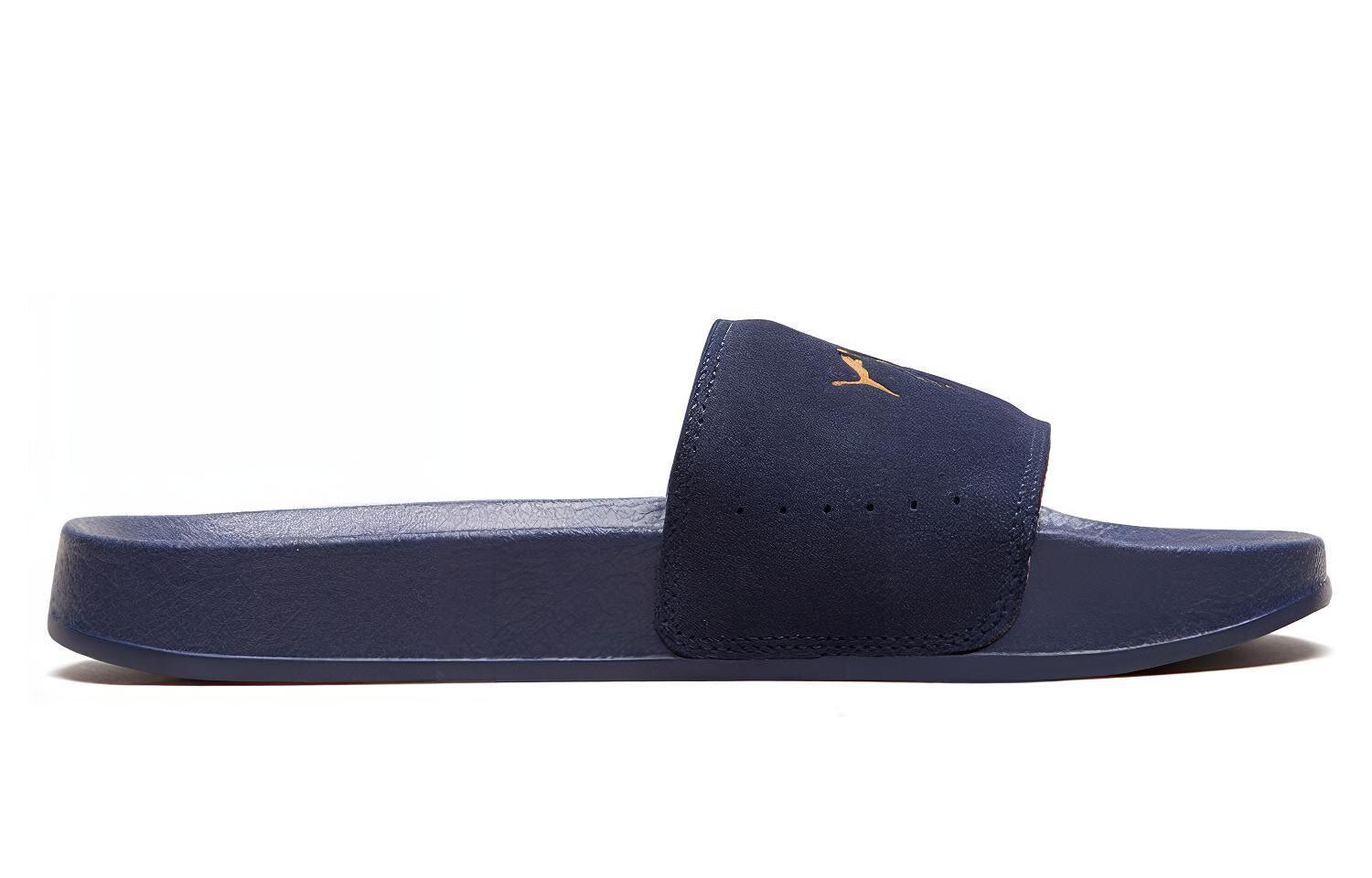 Шлепанцы и сланцы PUMA Leadcat Suede Slippers Blue — фото 2