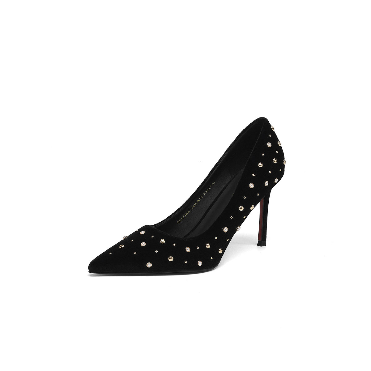 Туфли на тонком каблуке высотой 8,5 см, женские Bebe, Black
