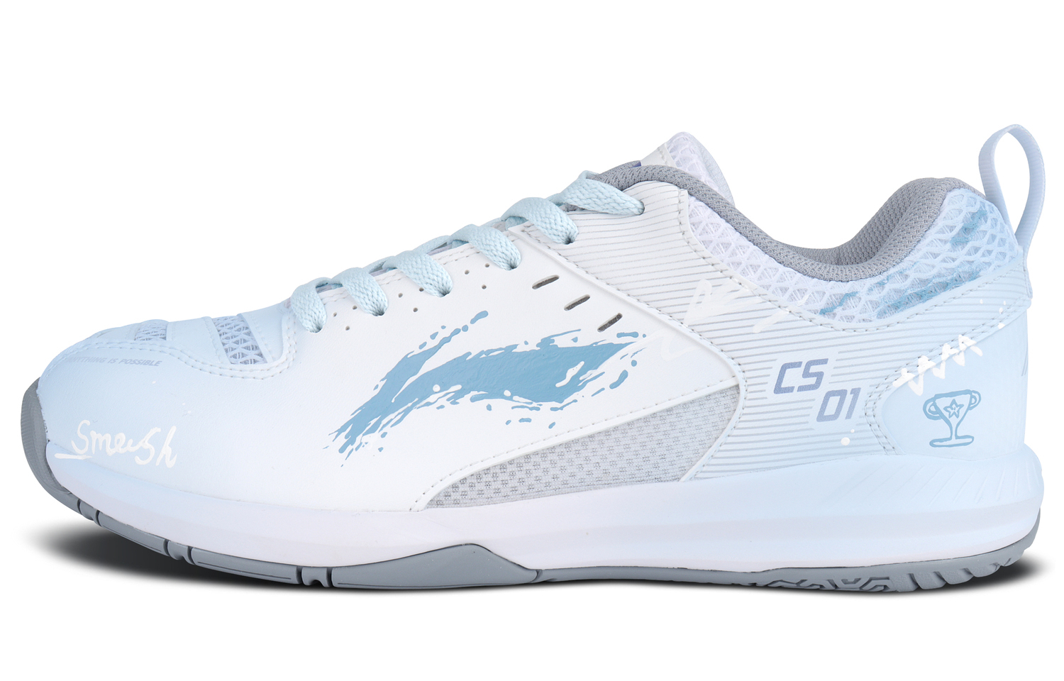 

Кроссовки для бадминтона унисекс low top с амортизацией feather cushioning, устойчивые к истиранию и дышащие, LINING, белый