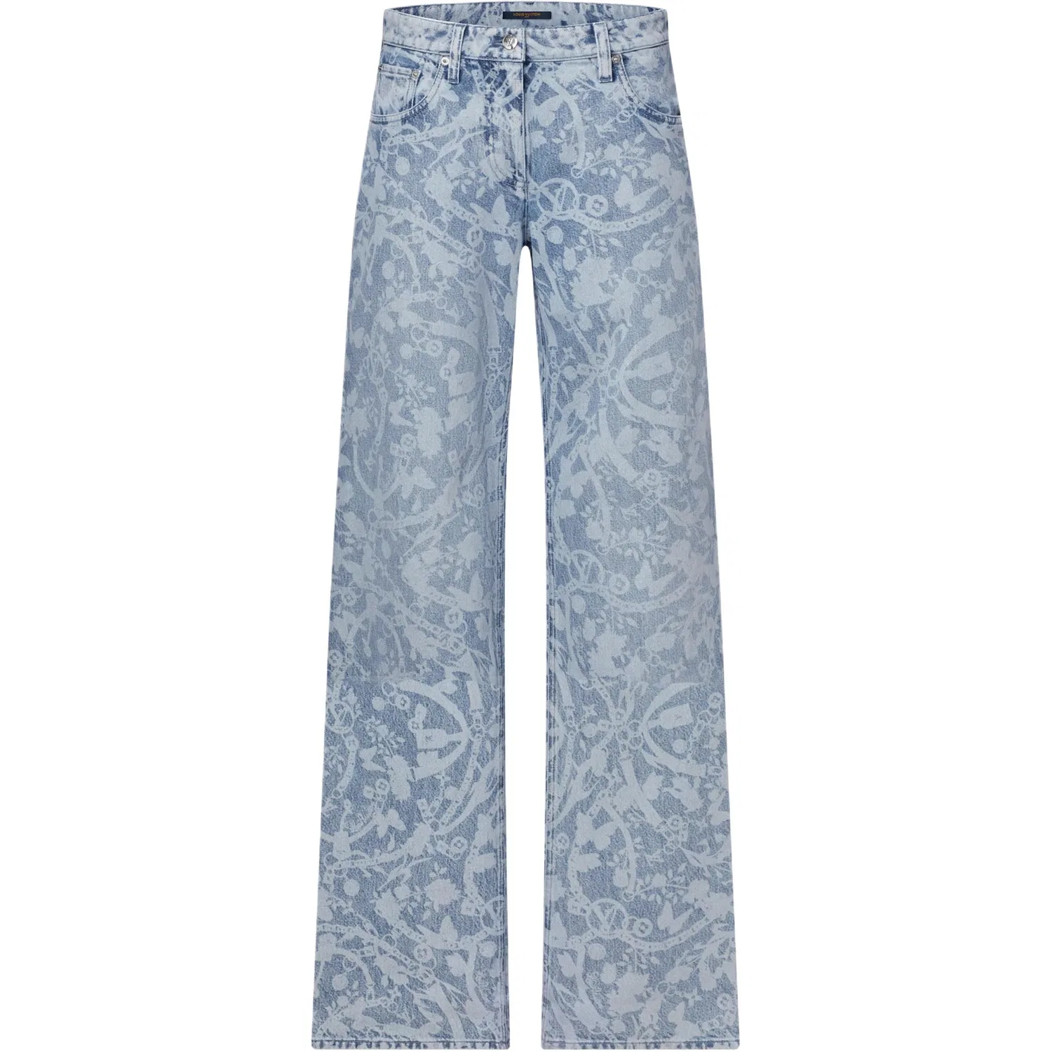 Джинсы женские SS26 LOUIS VUITTON, Light Blue