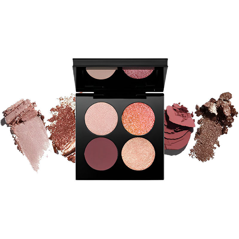 Палетка теней для век Pat McGrath Labs Venus in Fleurs Luxe Quad в оттенке Voyeuristic Vixen, 4 цвета, 5,2 г — фото 2