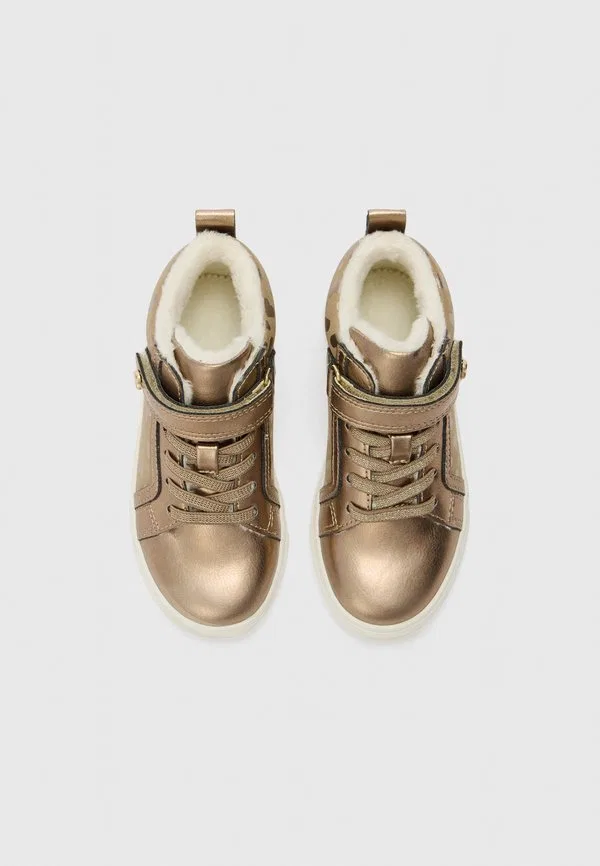 Кроссовки бронзового цвета Friboo, Bronze-Coloured — фото 4