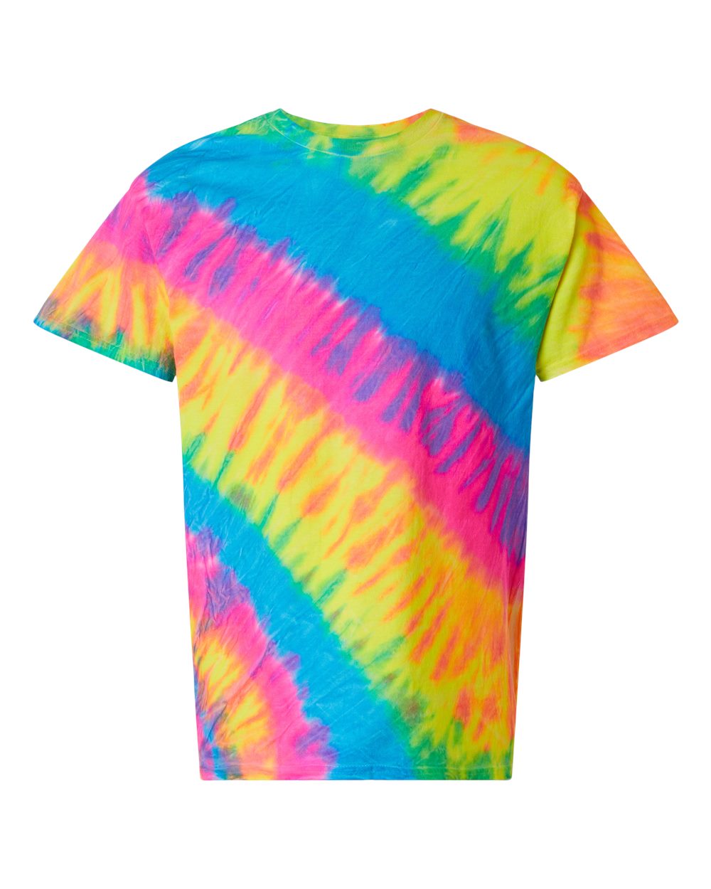 

Футболка Tilt Tie-Dyed Dyenomite, цвет flo rainbow