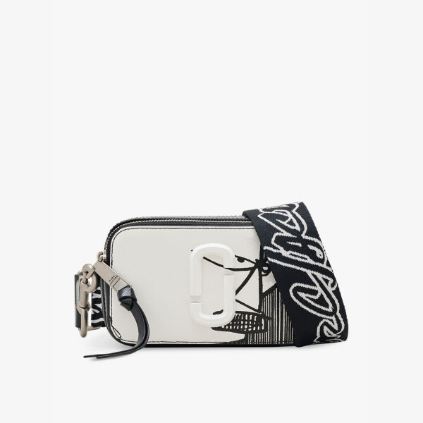 

Futura x marc jacobs the snapshot pointman кожаный кошелек Marc Jacobs, белый