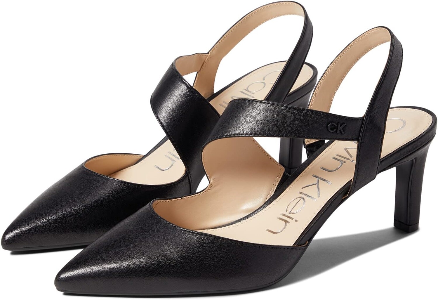 Туфли Larin Calvin Klein, черная кожа