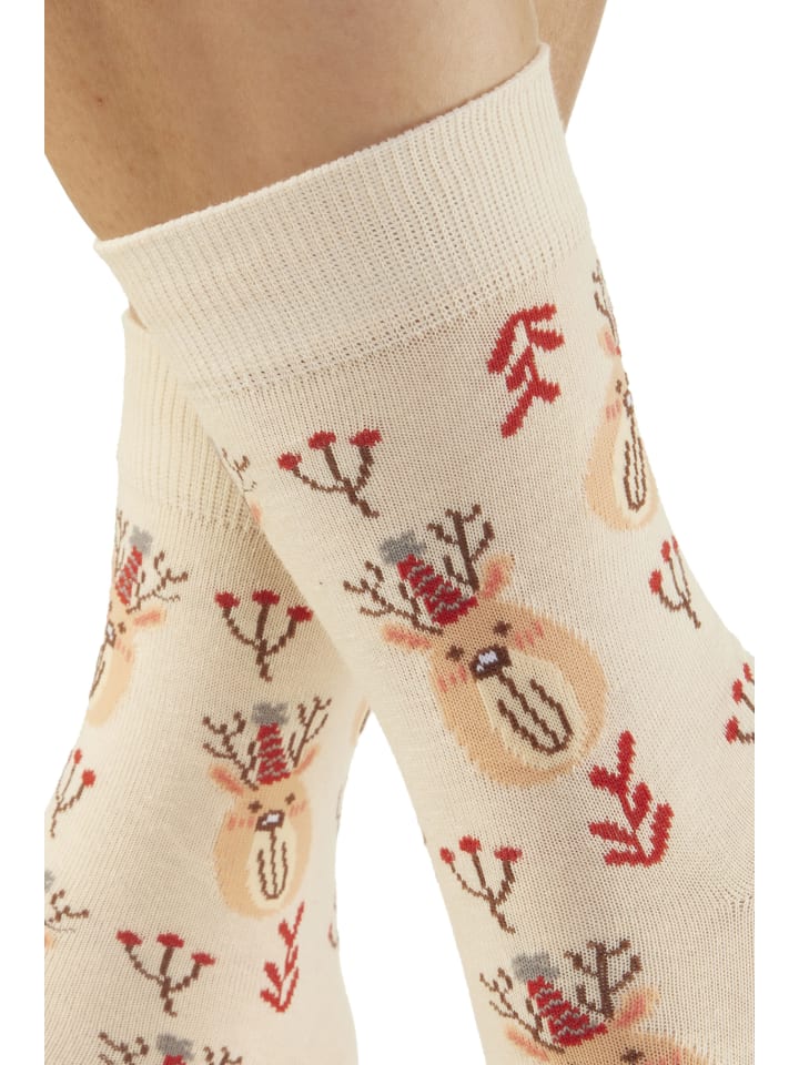 

H.I.S Простые носки: 2 пары темно-бежевых и 1 пара светло-бежевых