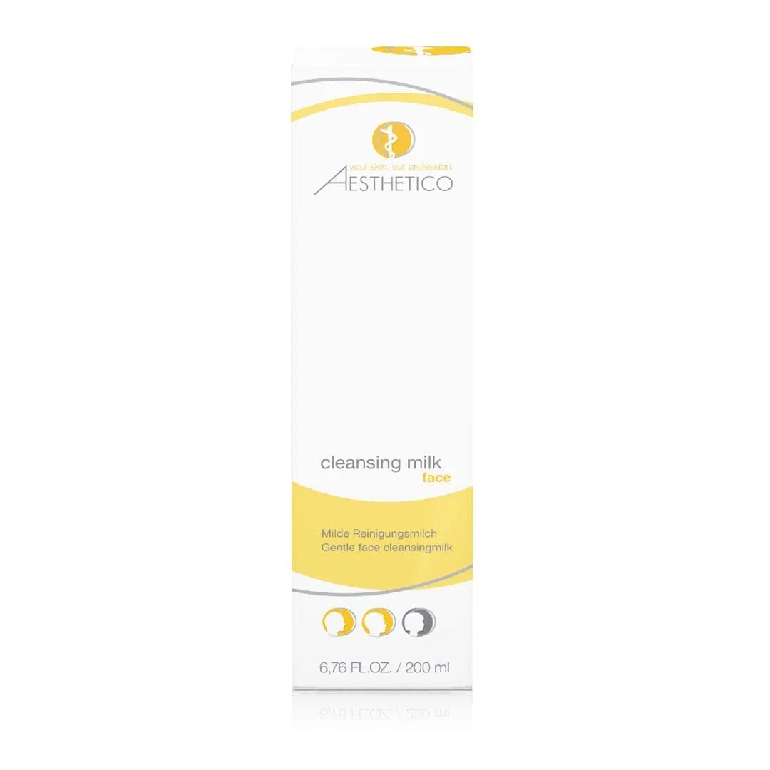 Мягкое очищающее молочко AESTHETICO Cleansing milk для сухой и склонной к экземе кожи, 4 x 200 мл Aesthetico — фото 2