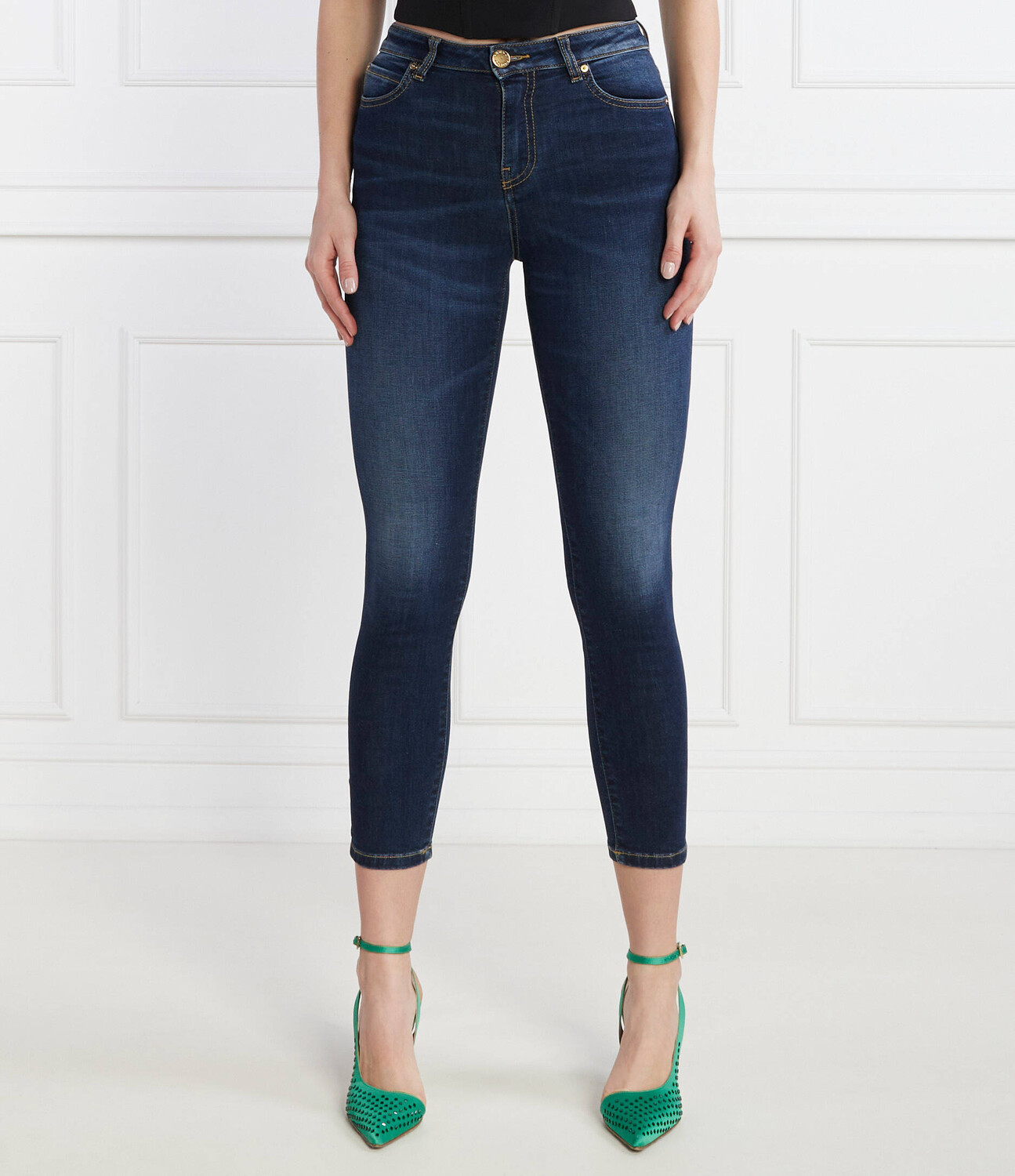 

Джинсы Pinko SABRINA Skinny fit, темно-синий