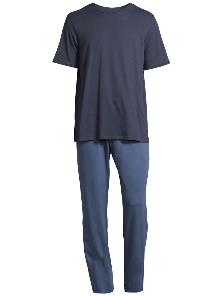 

Пижама Schiesser Night & Home, цвет dunkelblau/blau