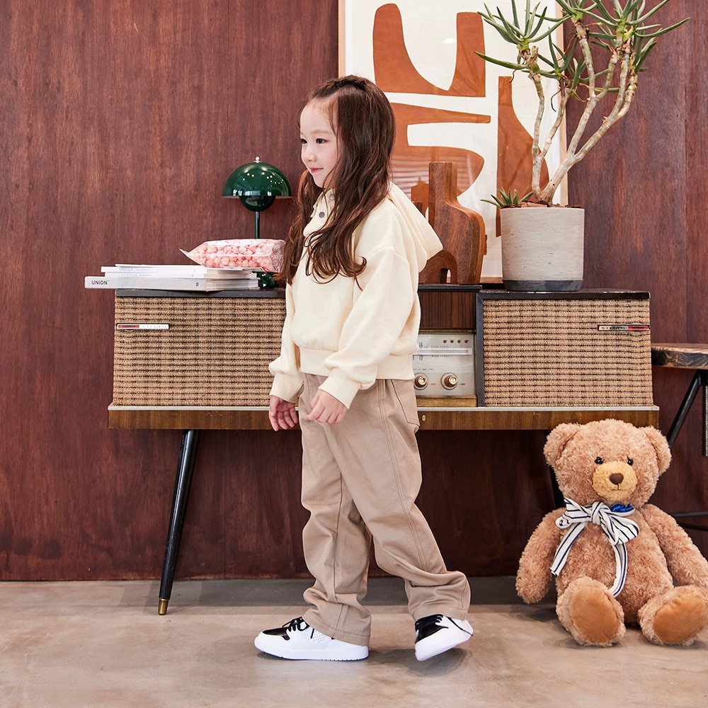 Длинные брюки из саржи с открытой передней частью Branshes, beige — фото 4