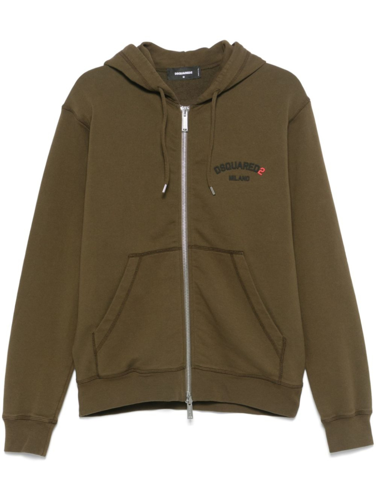 

DSQUARED2 худи с логотипом, зеленый