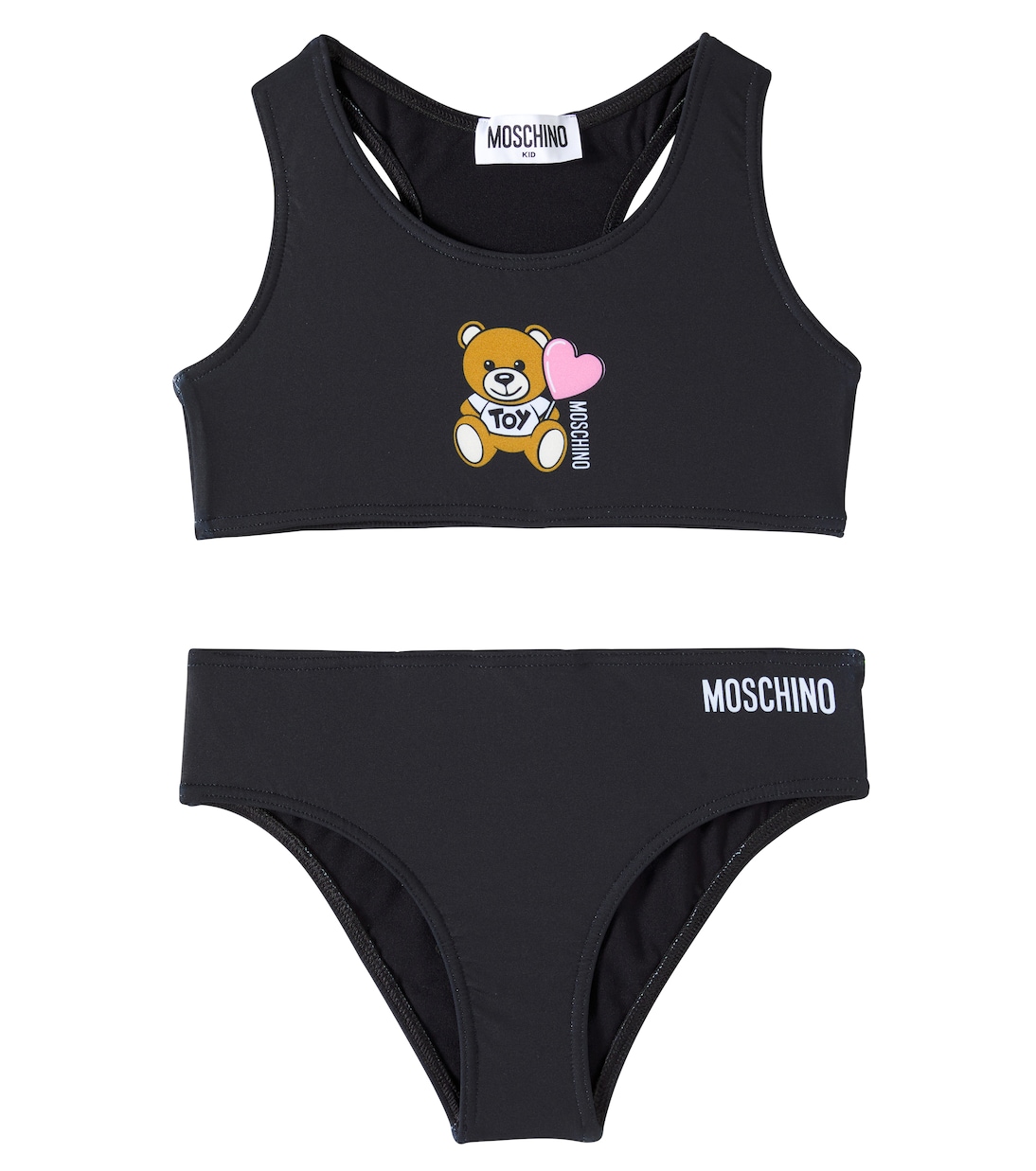 

Печатный бикини Moschino Kids, Nero/Black