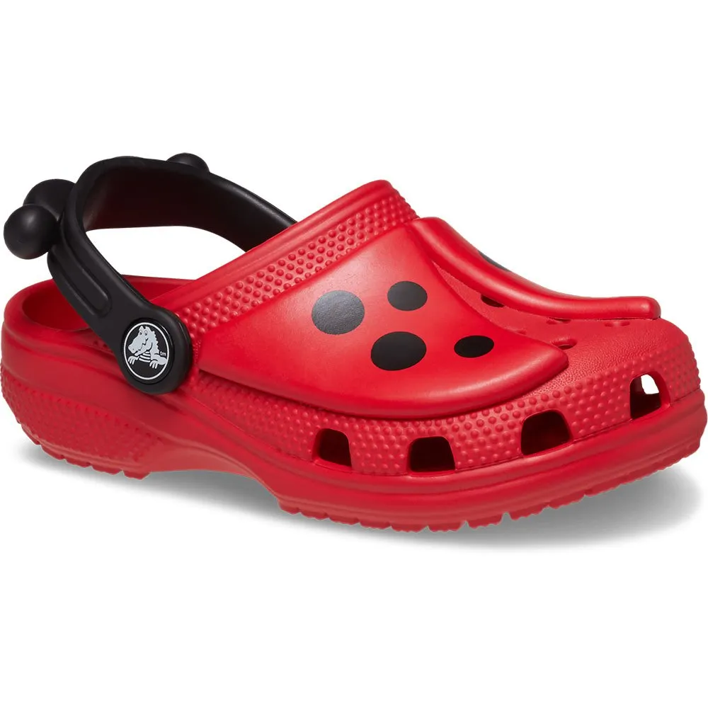

Сабо Crocs Classic IAM Lady Bug, красный