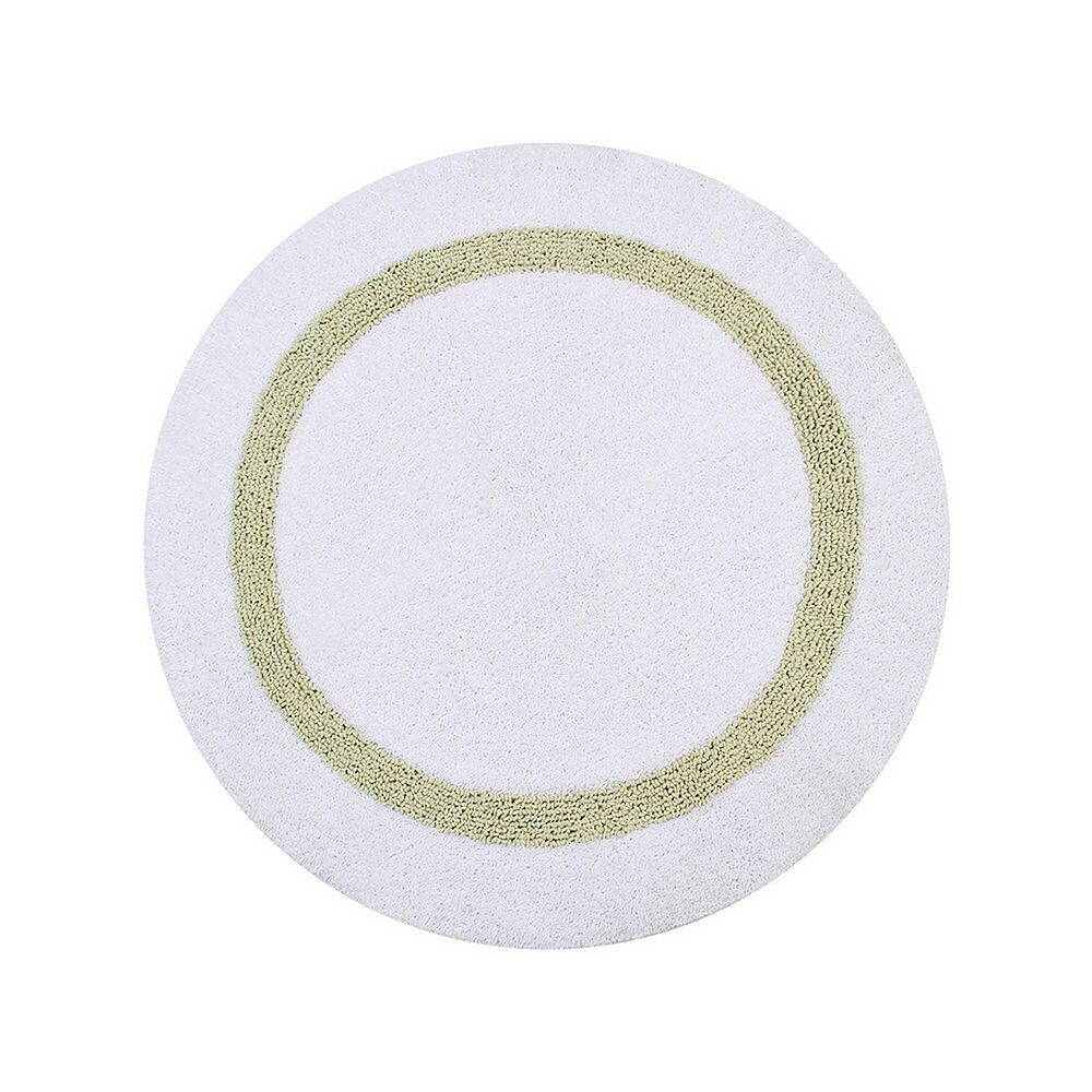 

Круглый коврик для ванной Better Trends Hotel Collection, цвет White Sage