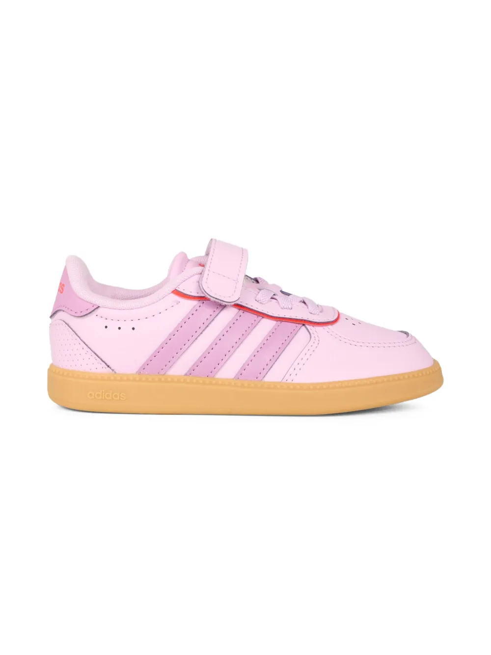 Кеды с полосками Adidas Kids, розовый — фото 2