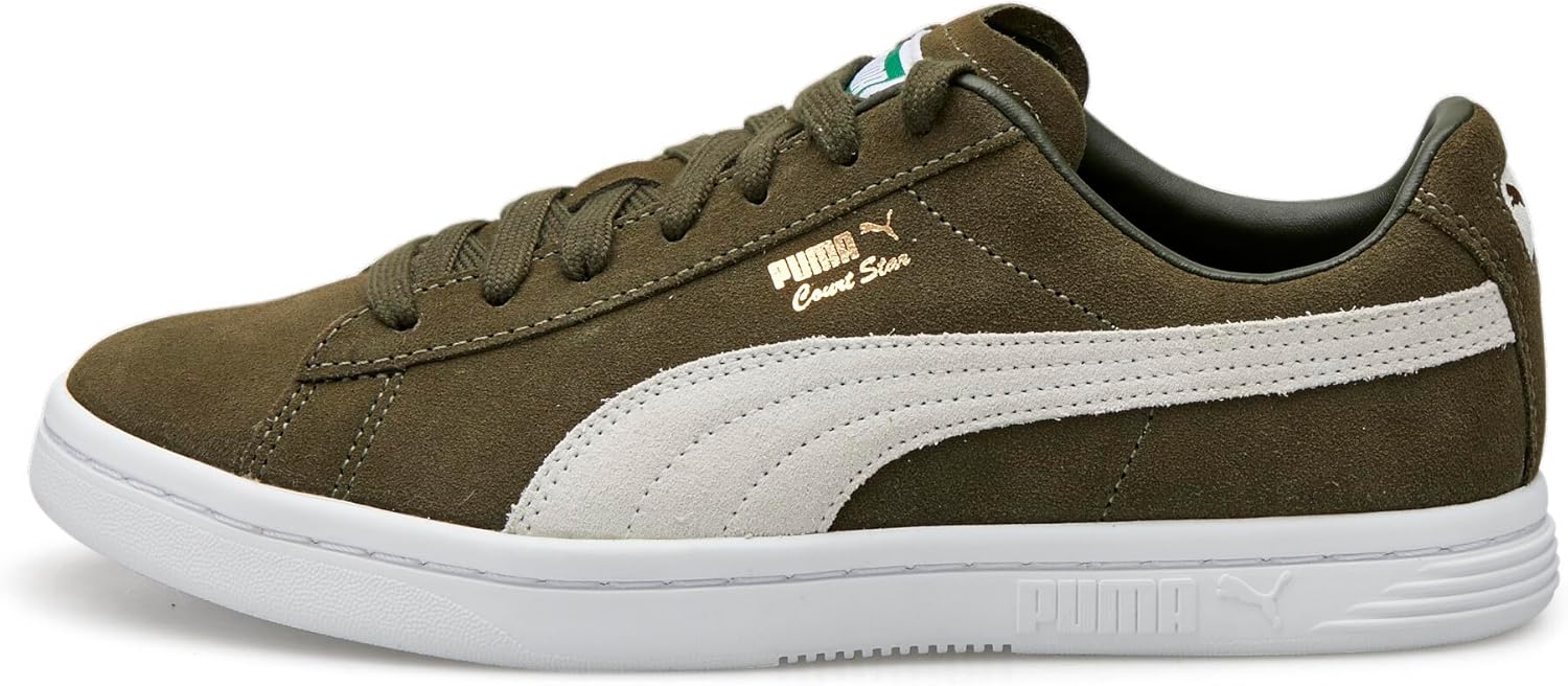 

Кроссовки PUMA Court Star Suede унисекс, зеленый