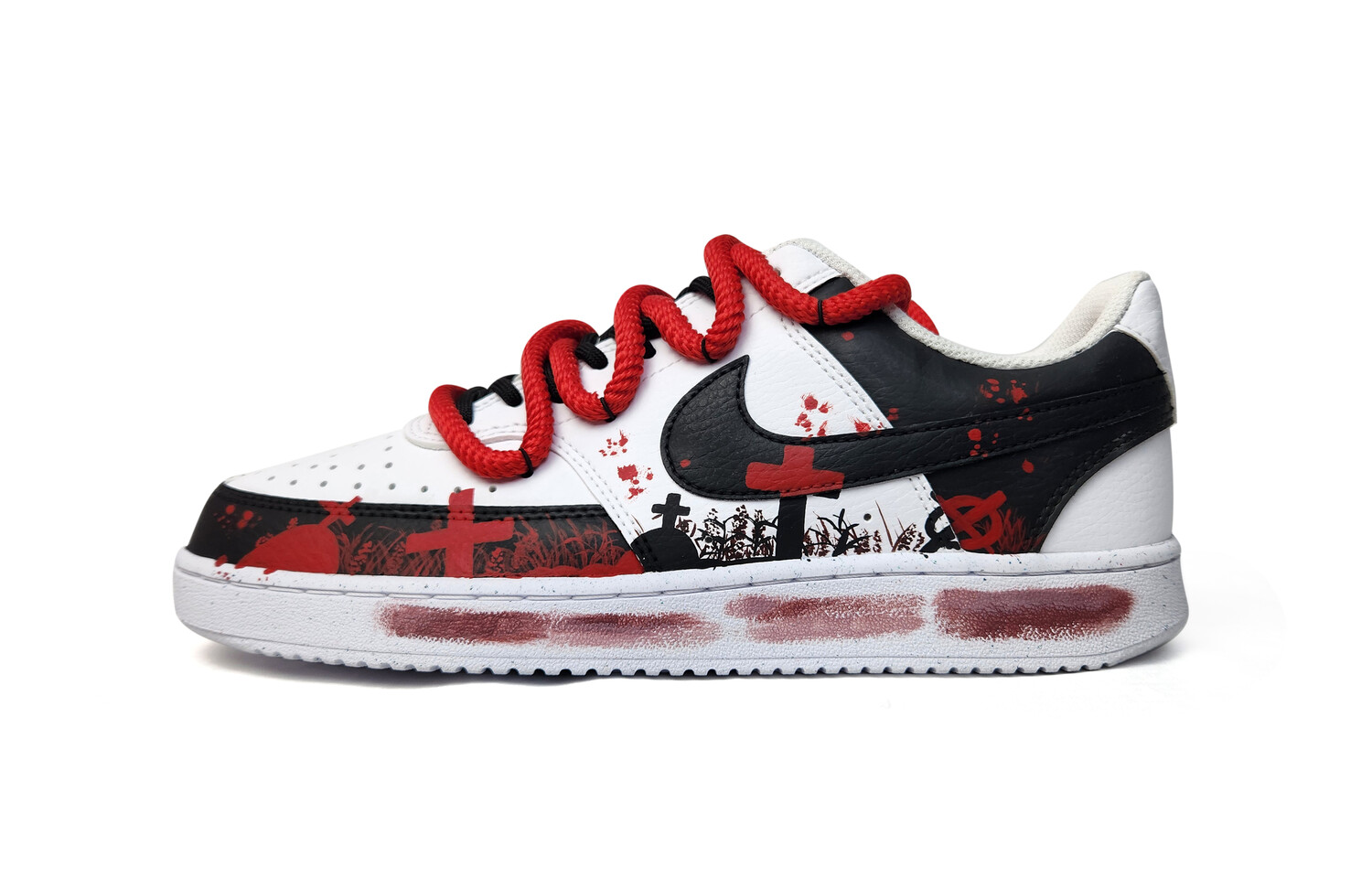 

Мужские кроссовки для скейтбординга Nike Court Vision 1, Red