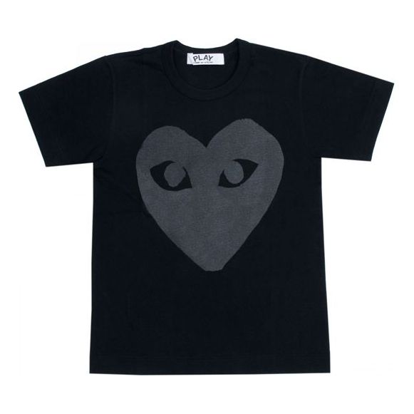 

Футболка large short sleeve black Comme Des Garcons Play, черный