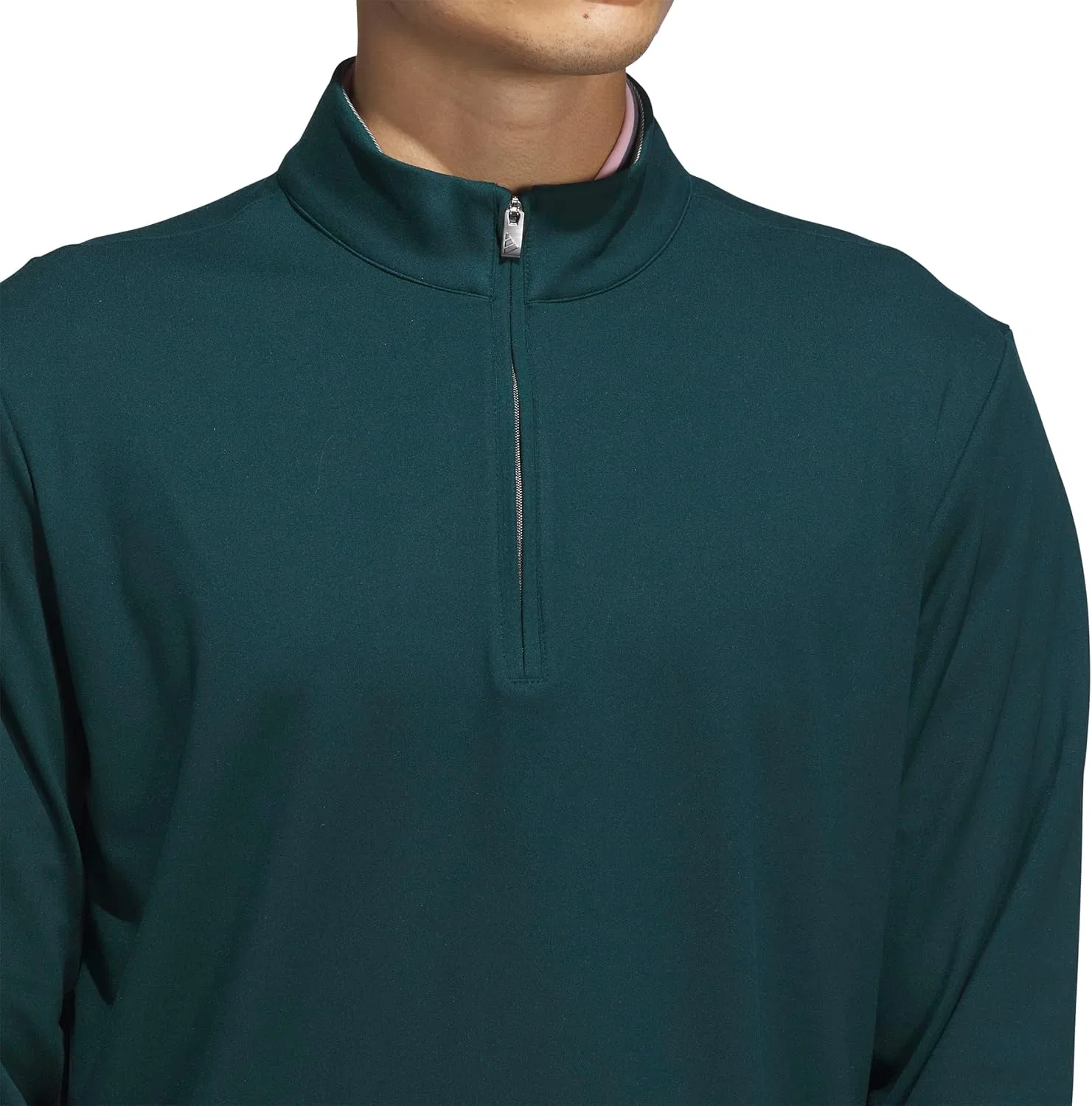 Мужская куртка Adidas Ultimate365 Elevated Quarter-Zip, Aurora Ivy — фото 4