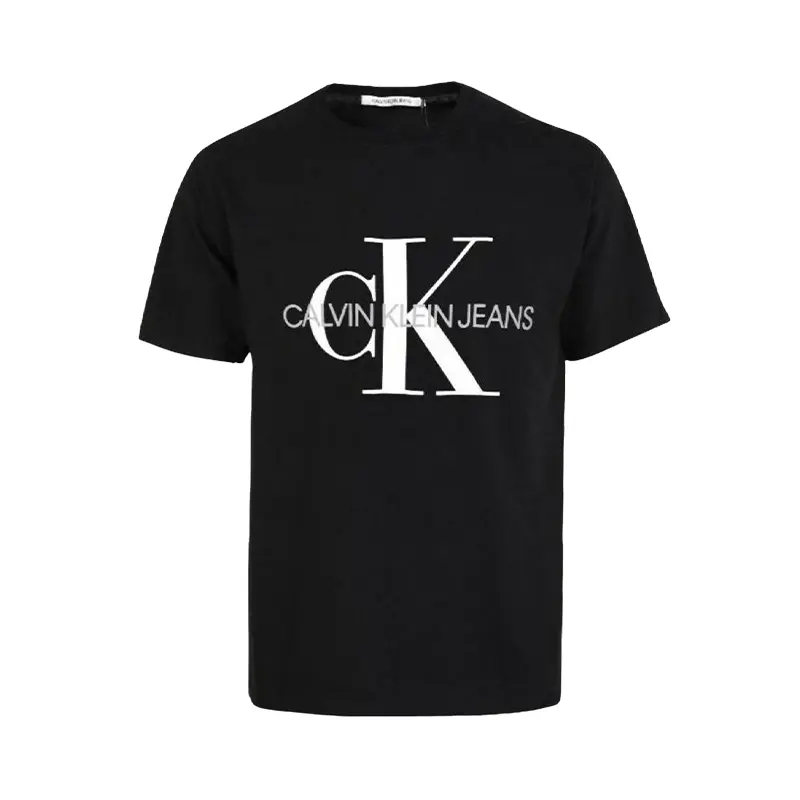 Минималистичная футболка Unisex Calvin Klein, черный — фото 2