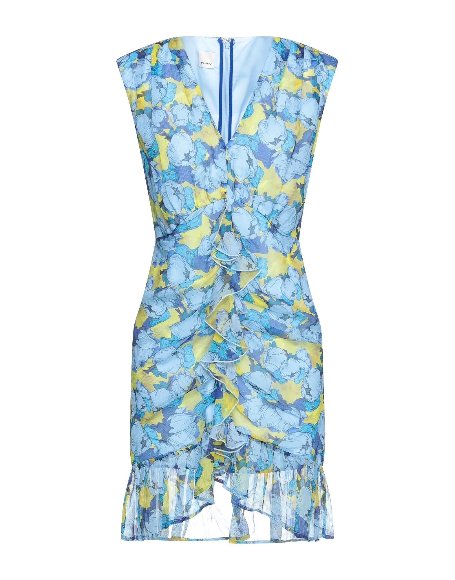 

Мини-платье Pinko, небесно-голубой