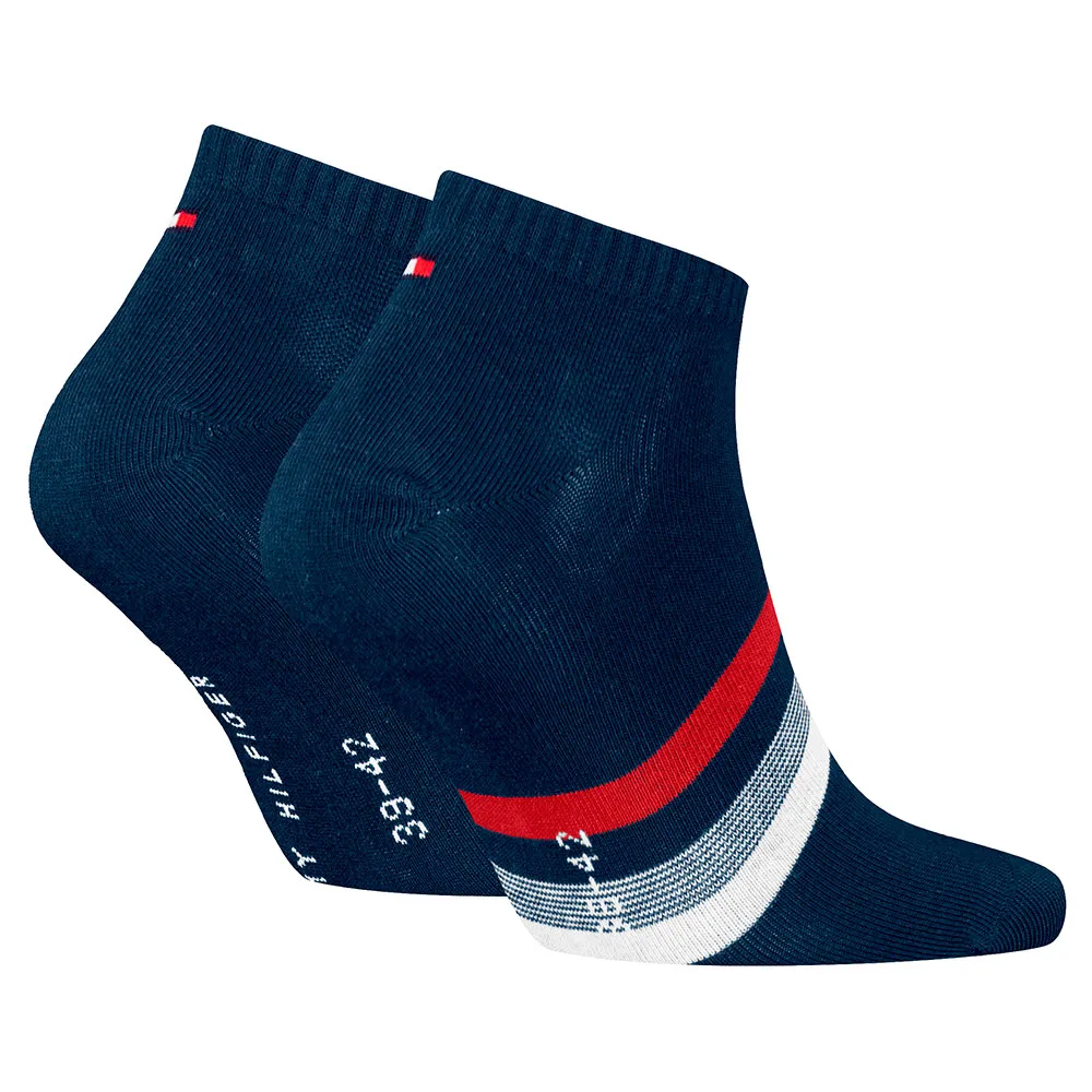 Носки 2 шт Tommy Hilfiger Sneaker, синий — фото 2