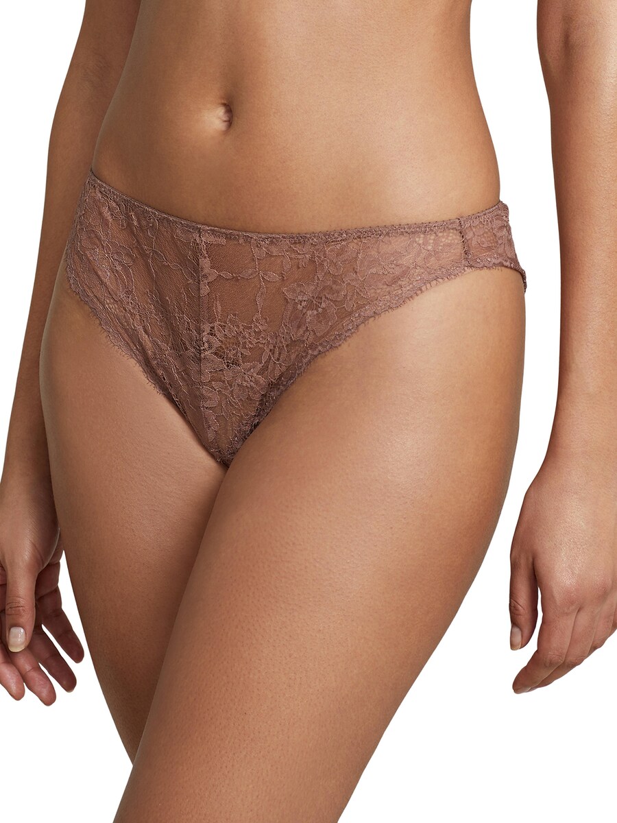 Трусики Polo Ralph Lauren  Mid Rise Tanga, коричневый — фото 2