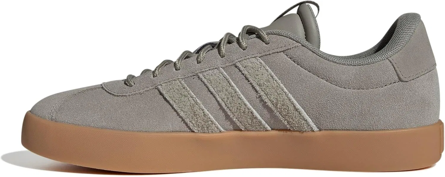 Кроссовки мужские из замши и синтетической кожи adidas, цвет Silver Pebble/Gold Metallic