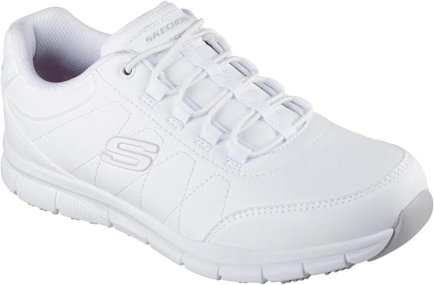 Женские защитные ботинки Skechers Sure Track Trickel, White Synthetic.