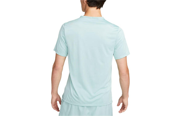 Футболка Nike Dri-FIT Rise 365 Short-Sleeve Running Top 'Green', зеленый — фото 2