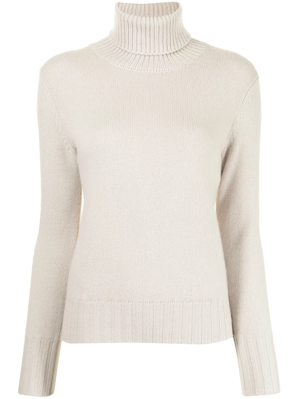 

Кашемировый джемпер крупной вязки N.Peal, серый